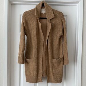 Thread & Supply Cozy Tan Cardigan
